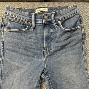 Madewell high rise skinny jeans 26P